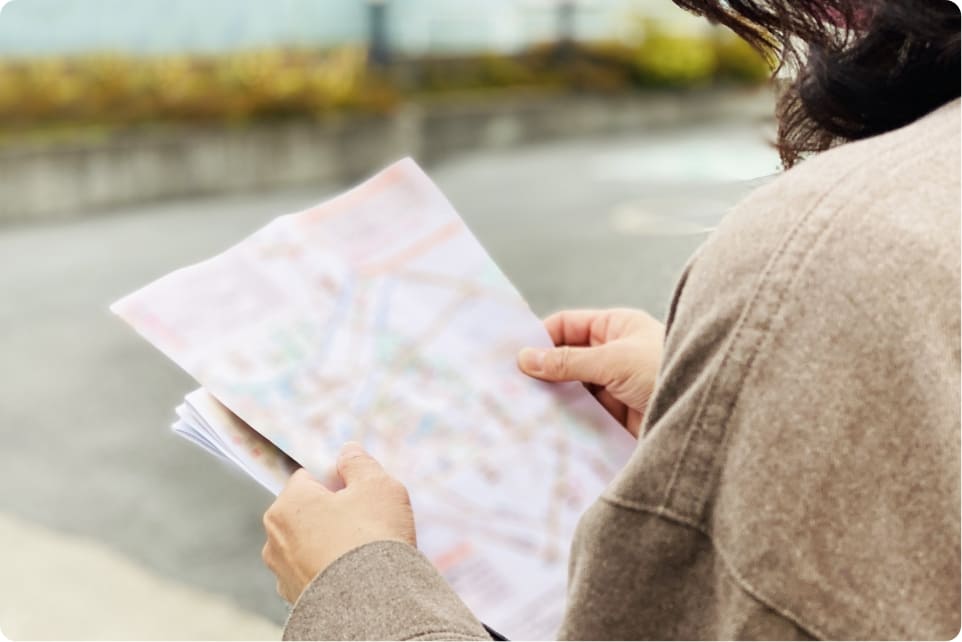 コースマップを手に入れる